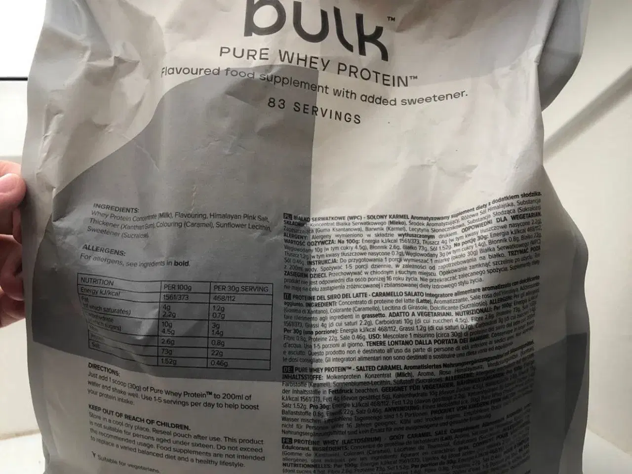 Billede 2 - Protein pulver fra Bulk