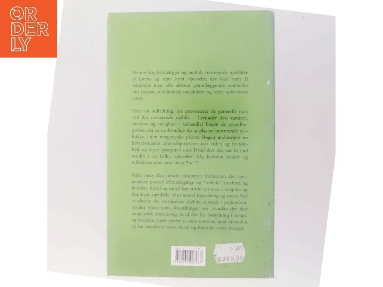 Billede 3 - Det nuværende øjeblik i psykoterapi og hverdagsliv af Daniel Stern (f. 1934) (Bog)