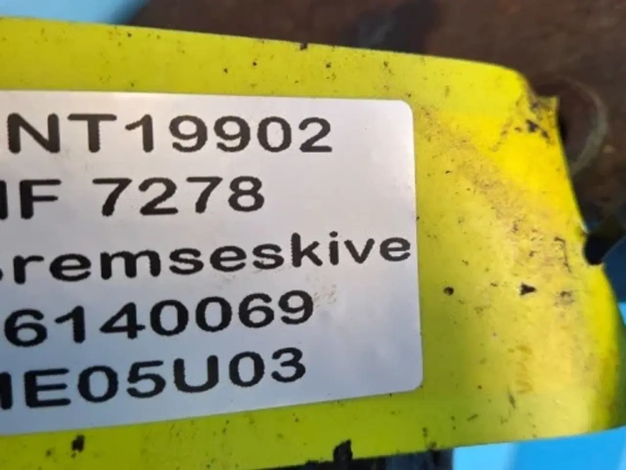 Billede 13 - Massey Ferguson 7278 Bremseskive 46140069