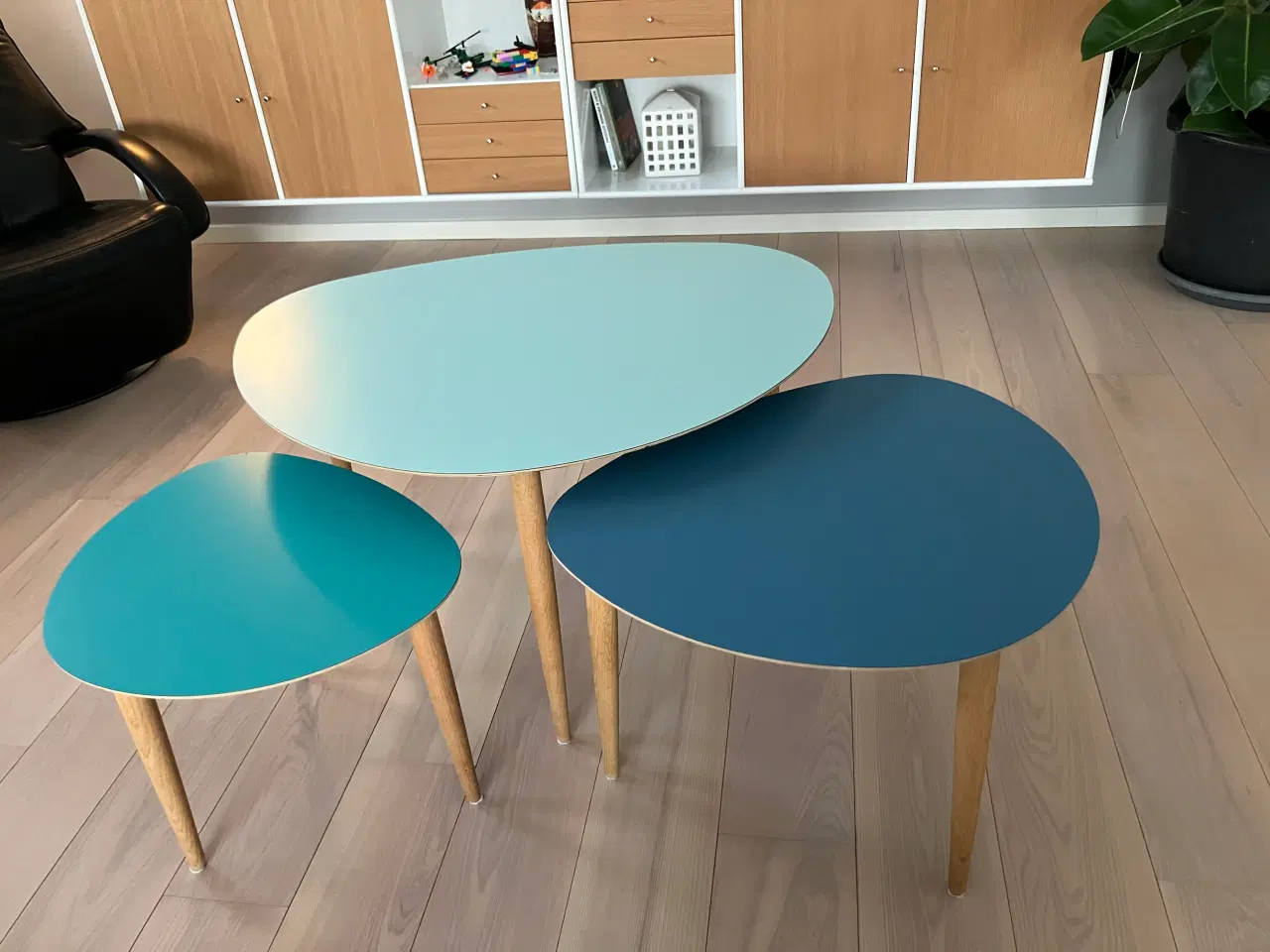 Billede 1 - Sofaborde med laminat 3 str. 