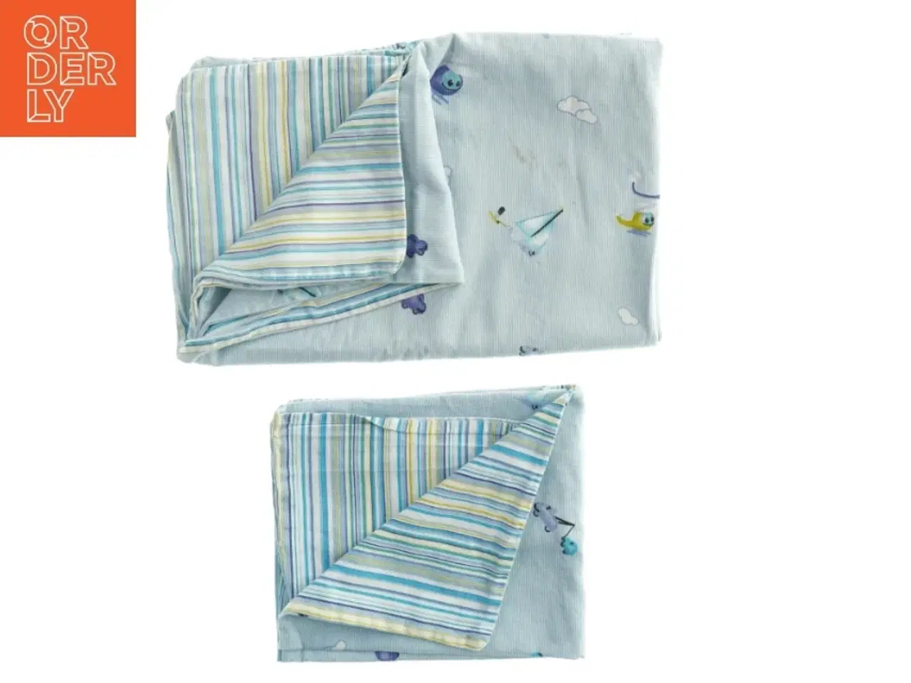 Billede 1 - Baby sengetøj med dyreprint (str. 35 x 42 cm 60 x 85 cm)