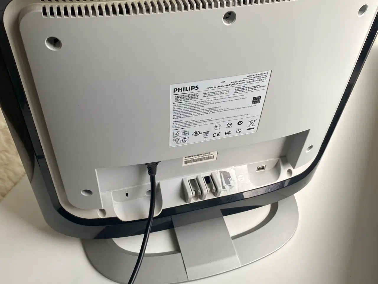 Billede 3 - Computerskærm Philips 19”