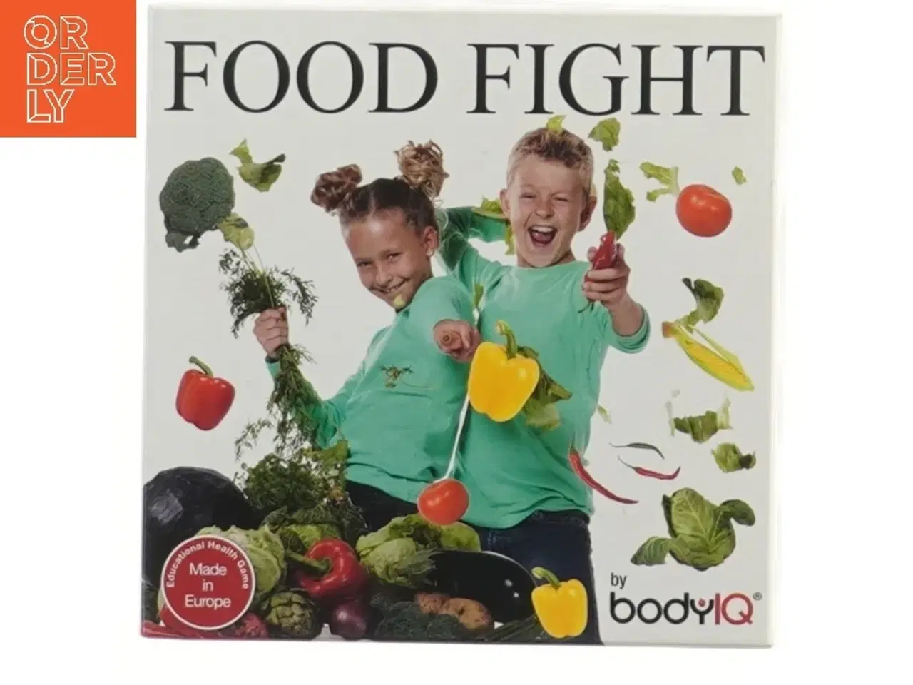 Billede 1 - Food Fight kortspil (str. 14,5x14,5 cm)