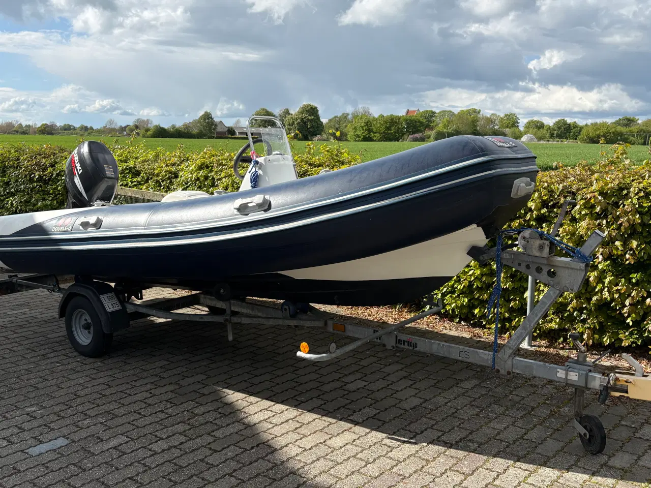 Billede 2 - 50hk RIB med trailer