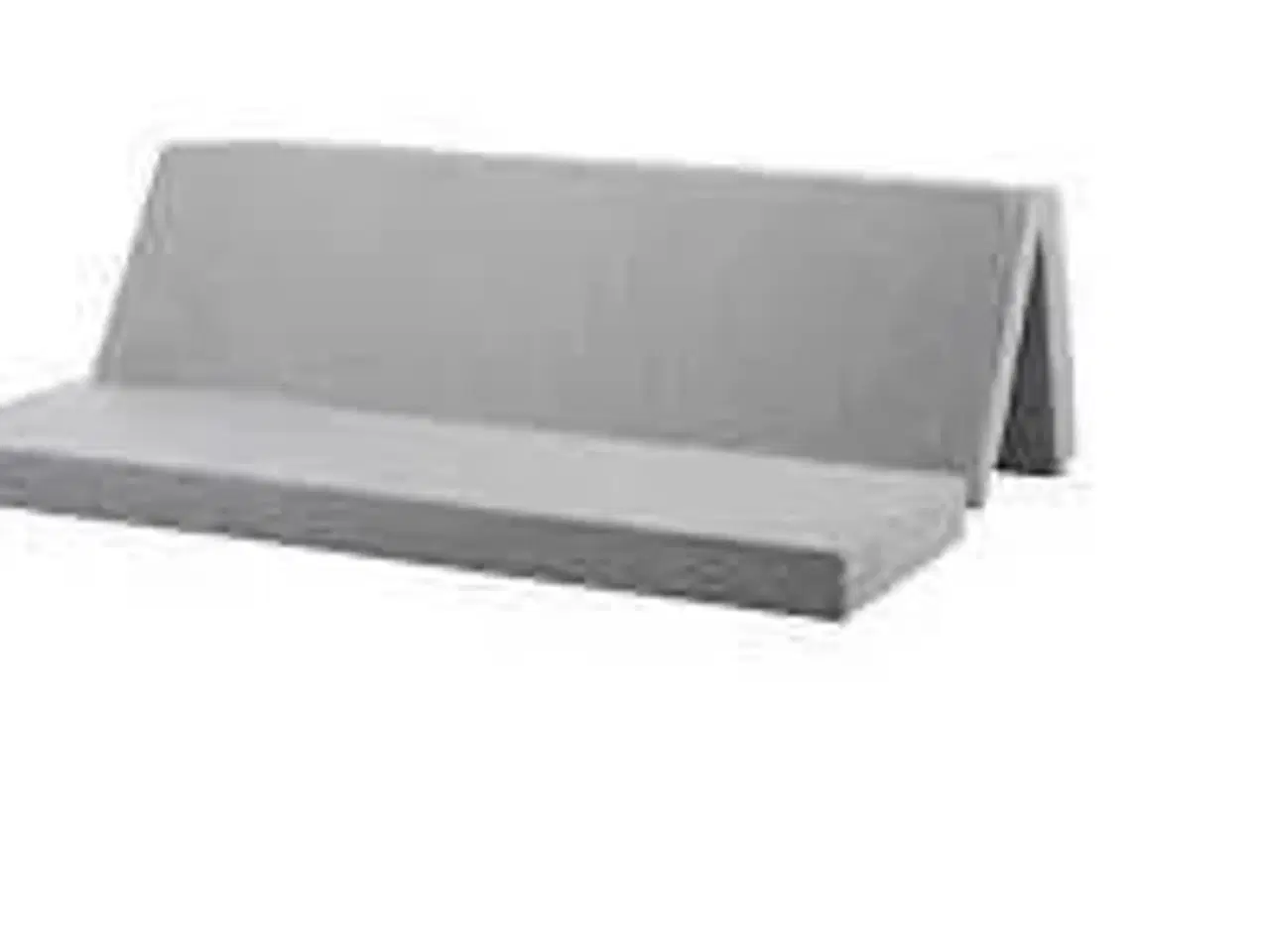 Billede 1 - Sleepy lux foldemadras Lysegrå 200x180x12 cm