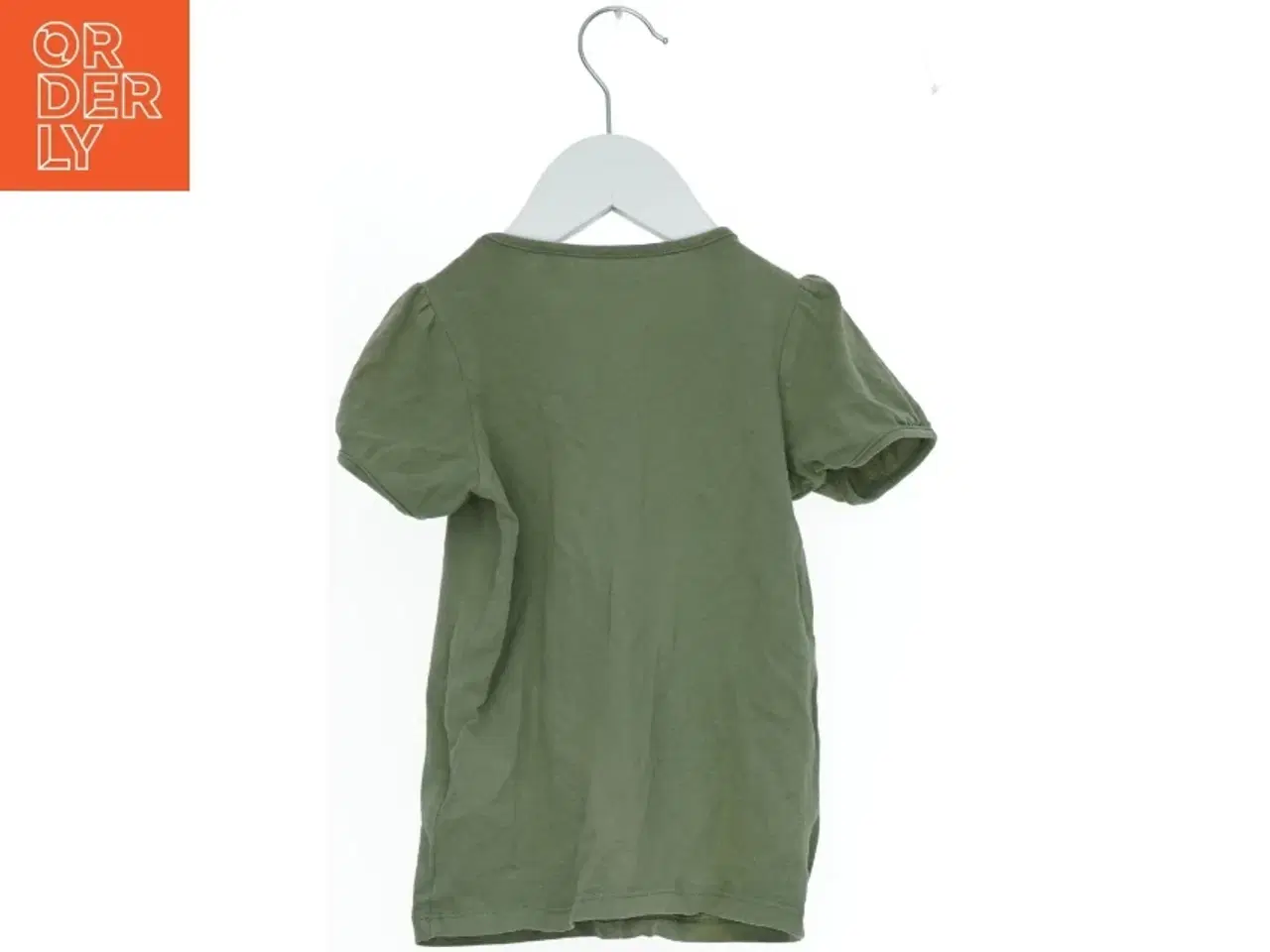 Billede 2 - Grøn T-shirt med print fra VRS (str. 104)