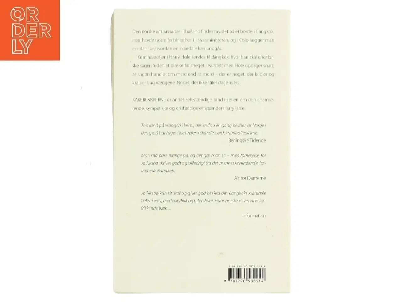 Billede 2 - Kakerlakkerne af Jo Nesbø (Bog)