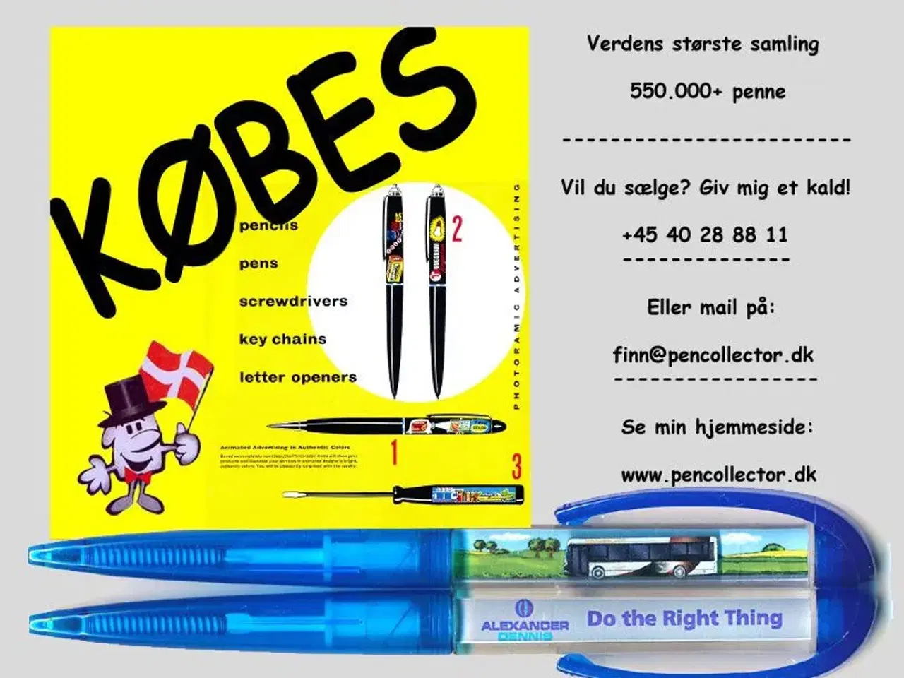 Billede 1 - Floatpenne KØBES 