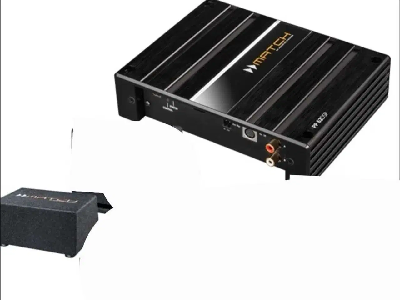 Billede 1 - Forstærker og subwoofer