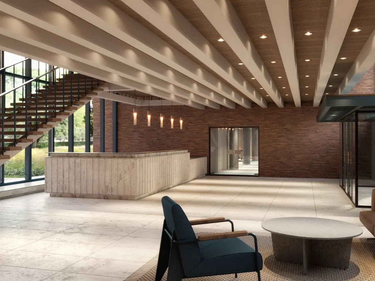 Billede 1 - Kontor på 9.253 m² lige ved metro og p-pladser nær ejendommen