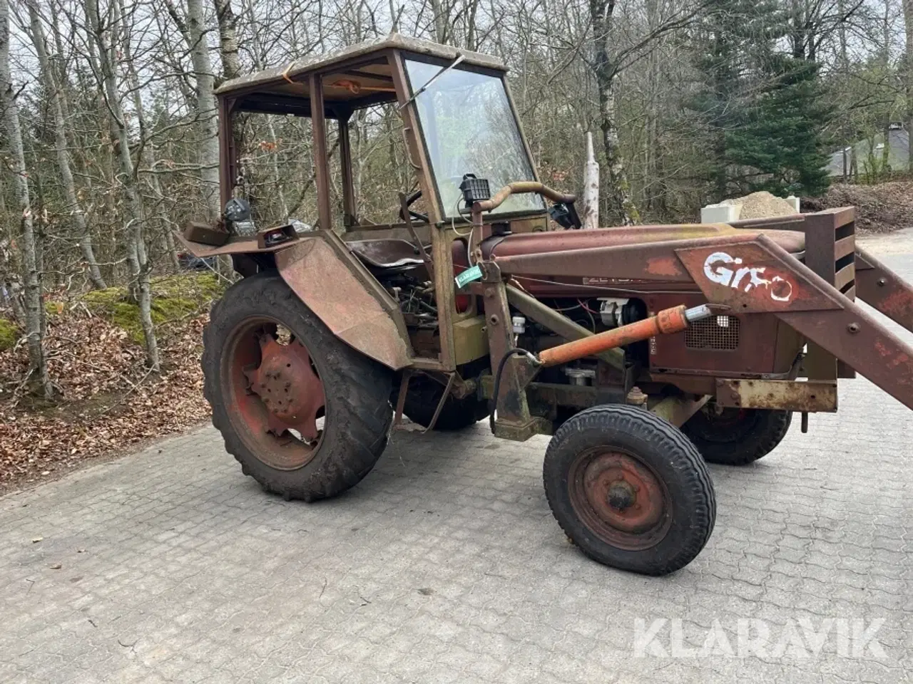 Billede 4 - Traktor ZETOR 4718 med frontlæsser