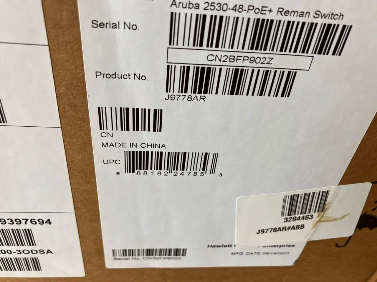 Billede 2 - Hewlett Packard Enterprise Aruba 2530-48G-PoE+ net