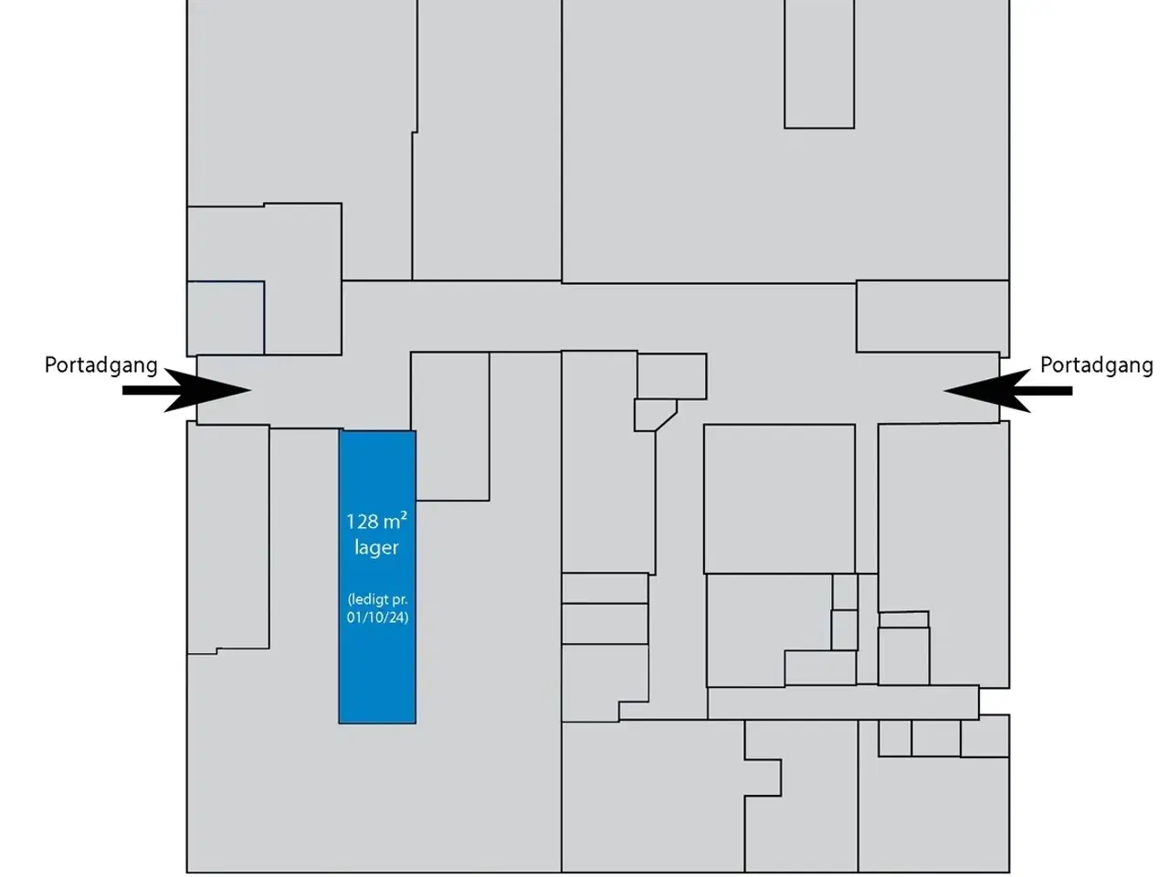 Billede 9 - Lager i stueplan på 128 m² med nem adgang og god placering