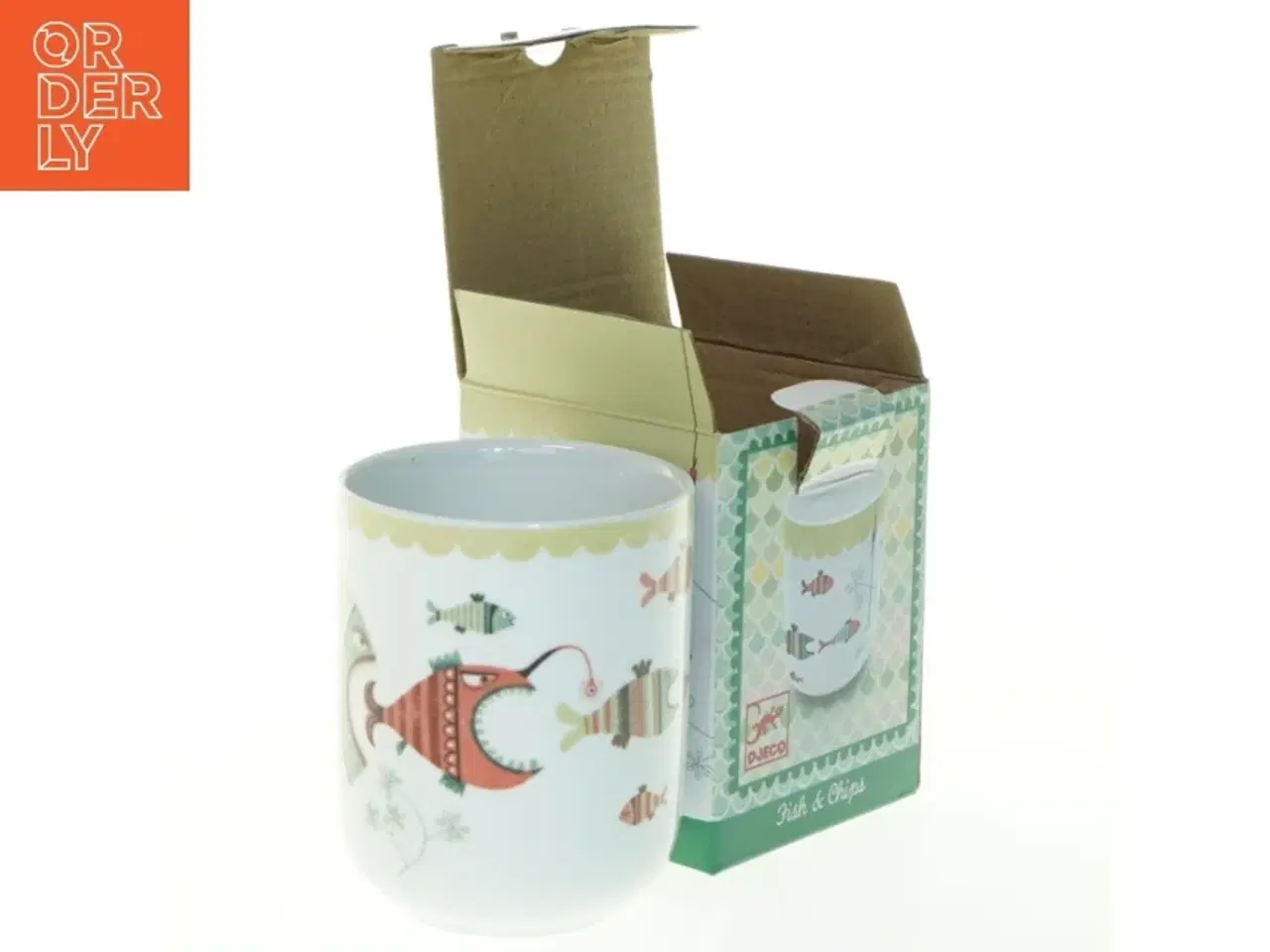 Billede 2 - Dekoreret porcelænskop fra Djeco (str. 10x8 cm)