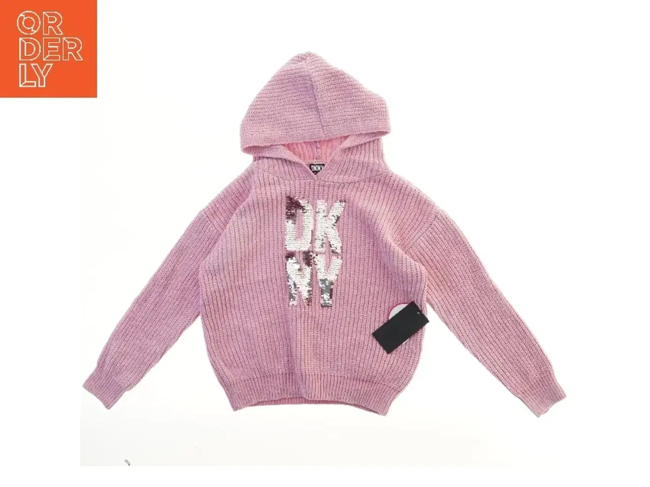 Billede 1 - Helt ny Hættetrøje med pailletter fra DKNY (str. M)
