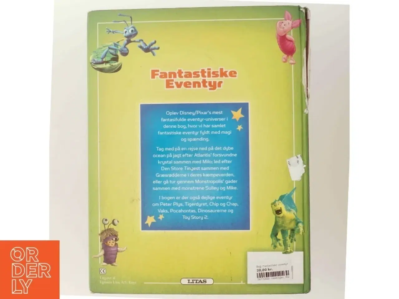 Billede 3 - Disney/Pixar Eventyr Bog fra Litas