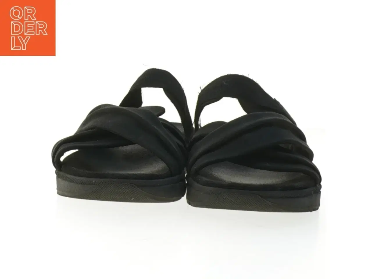 Billede 3 - Sorte dame sandal (str. 40 cm)