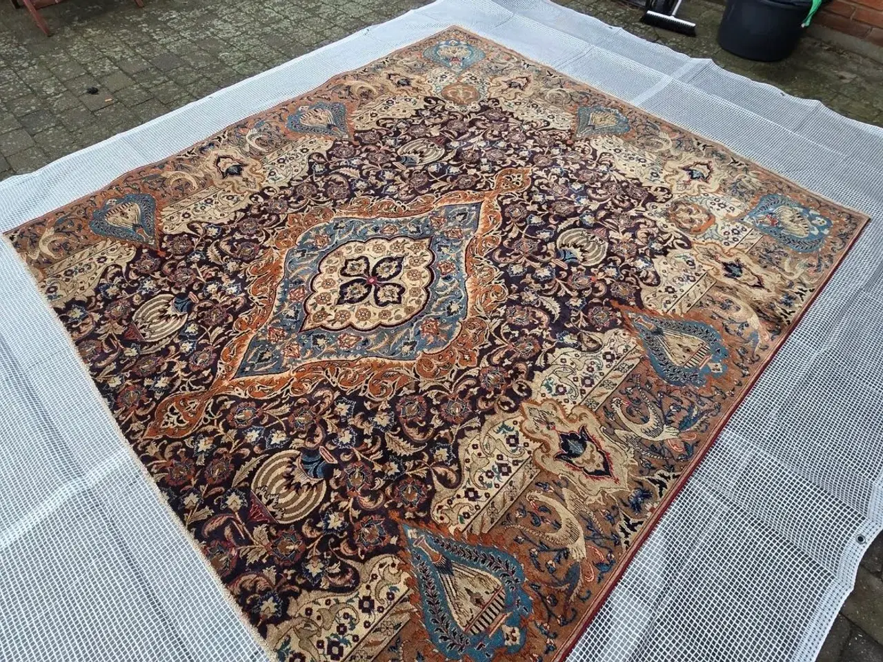 Billede 6 - Ægte persisk vintage kashmir tæppe