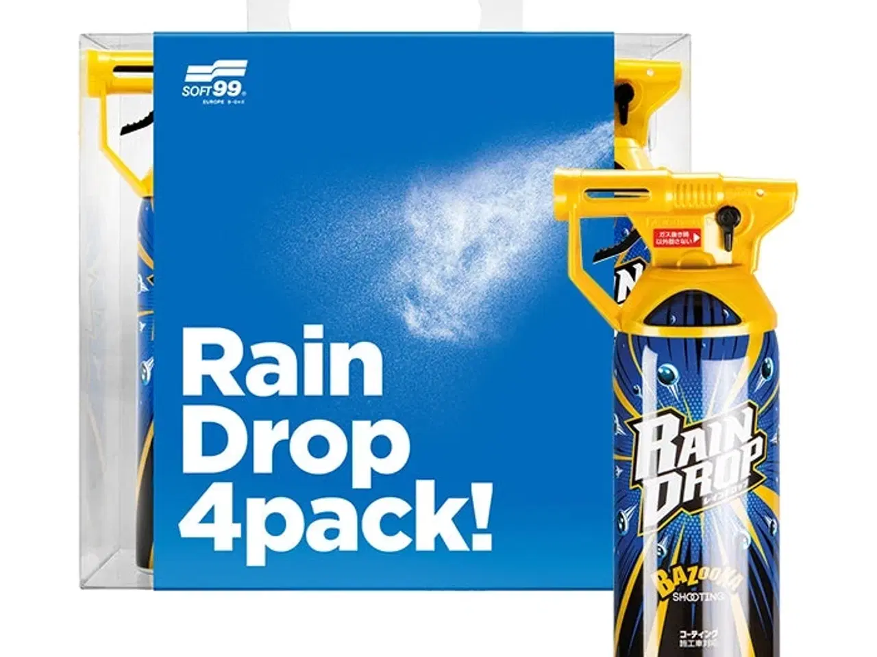 Billede 1 - Soft99 Rain Drop Bazooka 300ml 4-pack