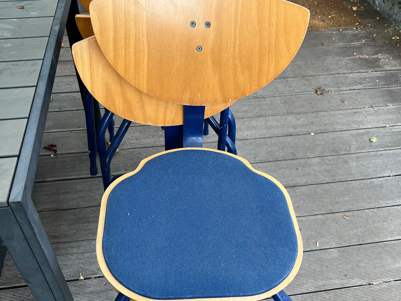 Billede 1 - Fem retro stole