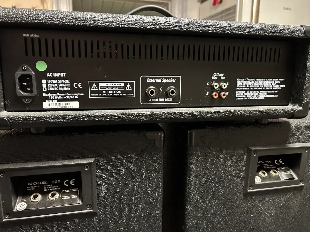 Billede 5 - Højtaler PA.  Begynder sæt 