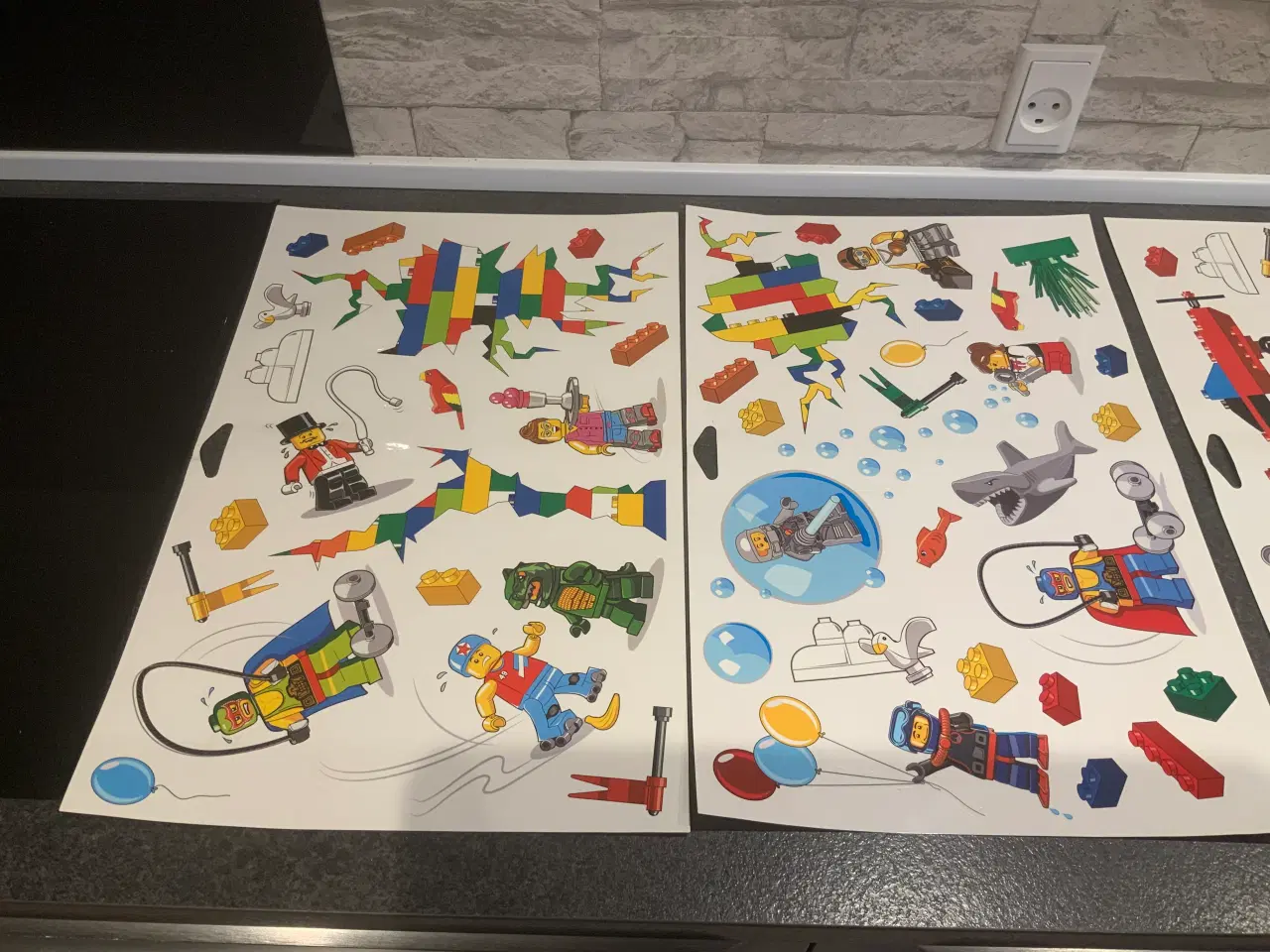 Billede 2 - Legoklistermærker