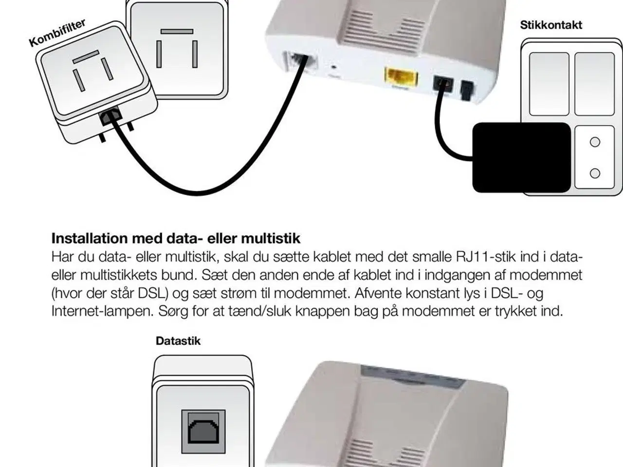 Billede 3 - ADSL modem | 18A-4100-500