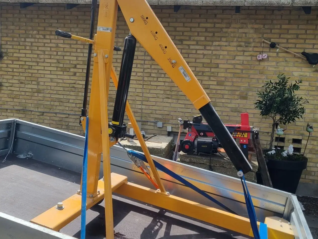 Billede 3 - Værkstedskran 500KG