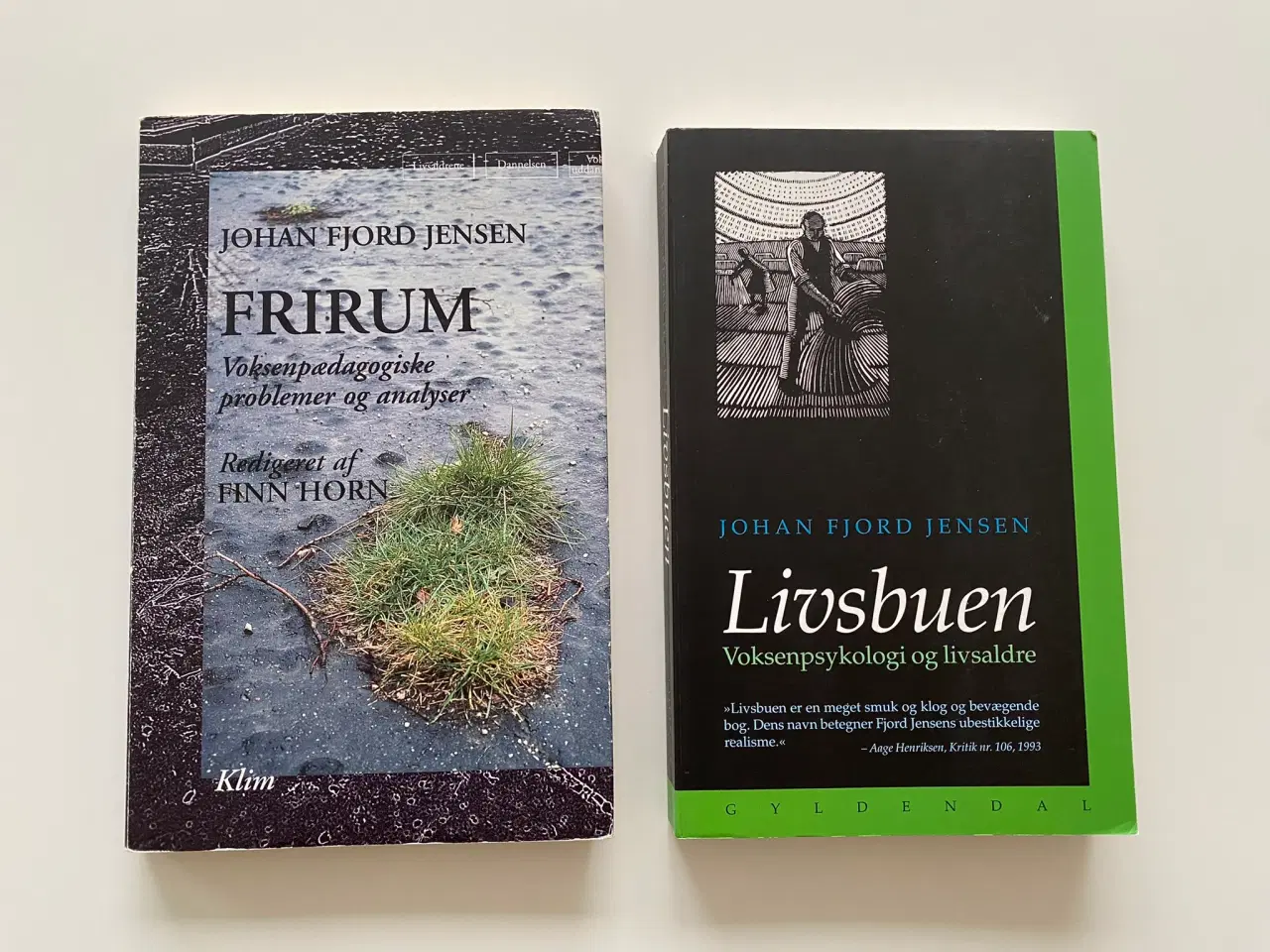 Billede 1 - Frirum og Livsbuen bøger. Johan Fjord Jensen