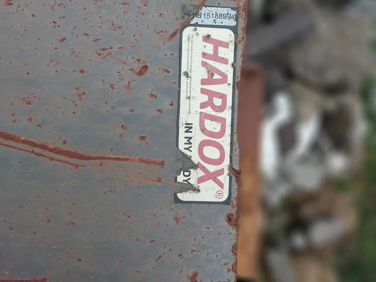 Billede 3 - Hardox graveskovl S60