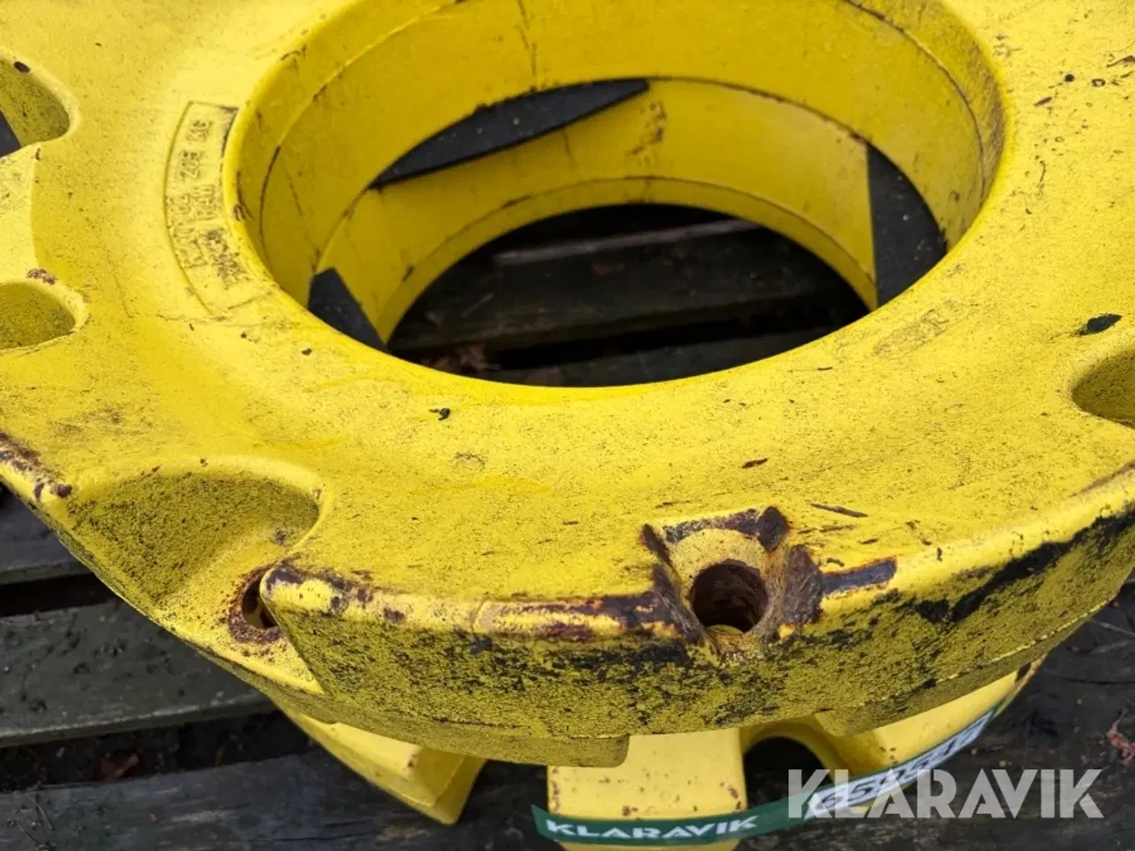 Billede 9 - Fælgvægte John Deere R26/311 - 205 kg 2 styk