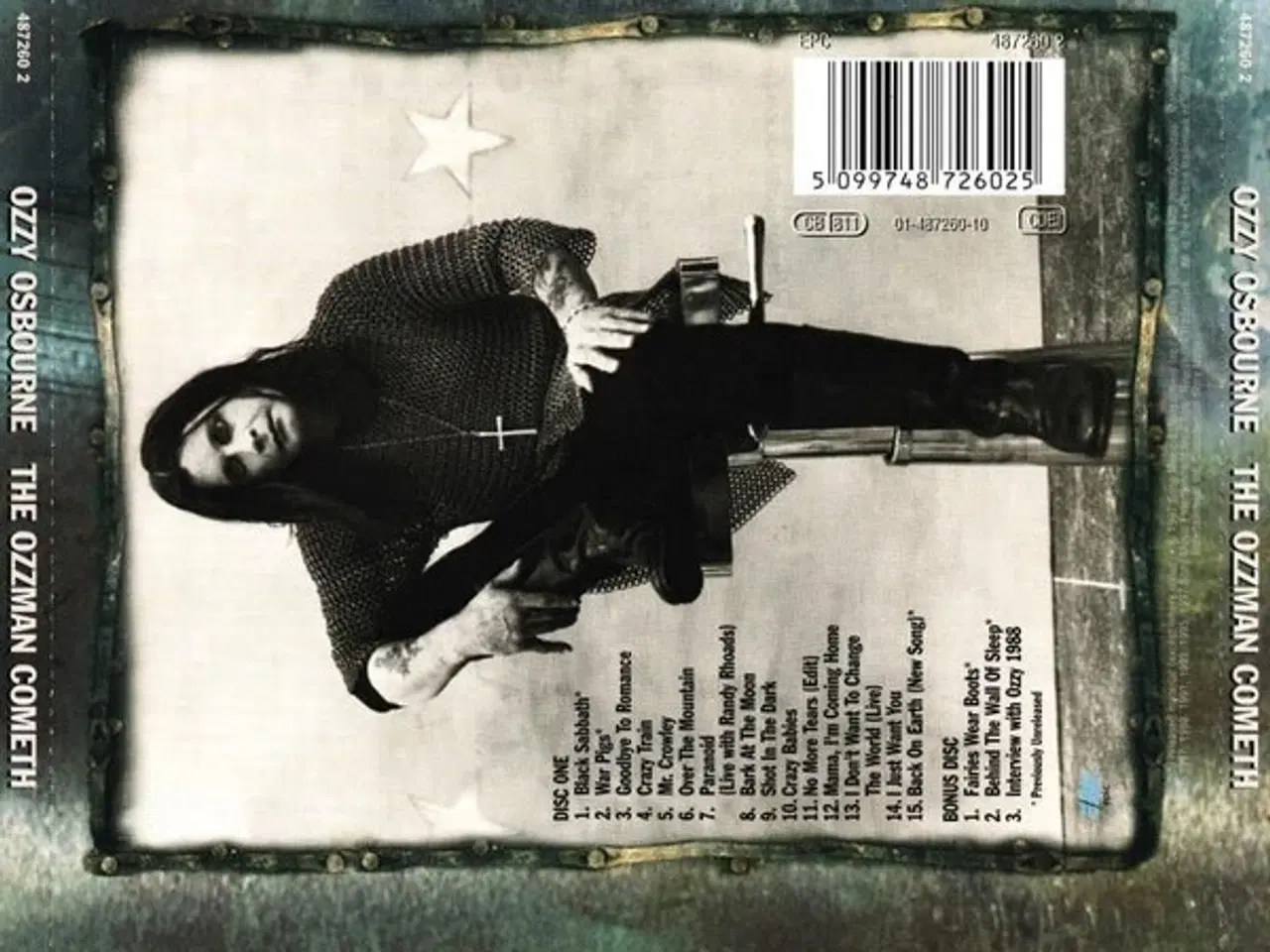 Billede 8 - OZZY OZBOURNE - Back Sabbath CD'er