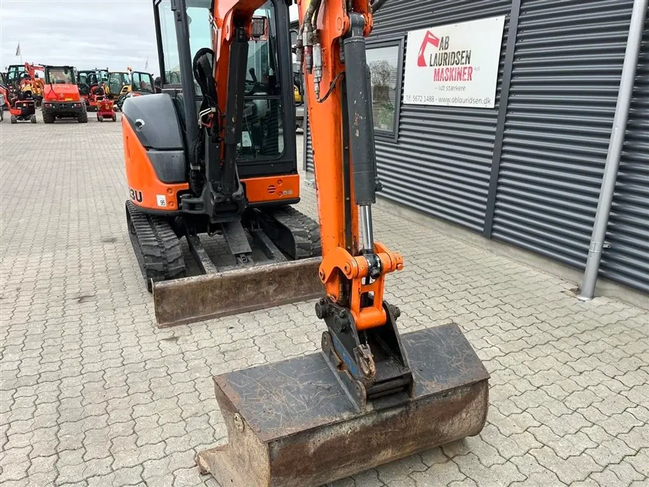 Billede 3 - Hitachi ZX33u-5a  med hydraulisk skovlskifte