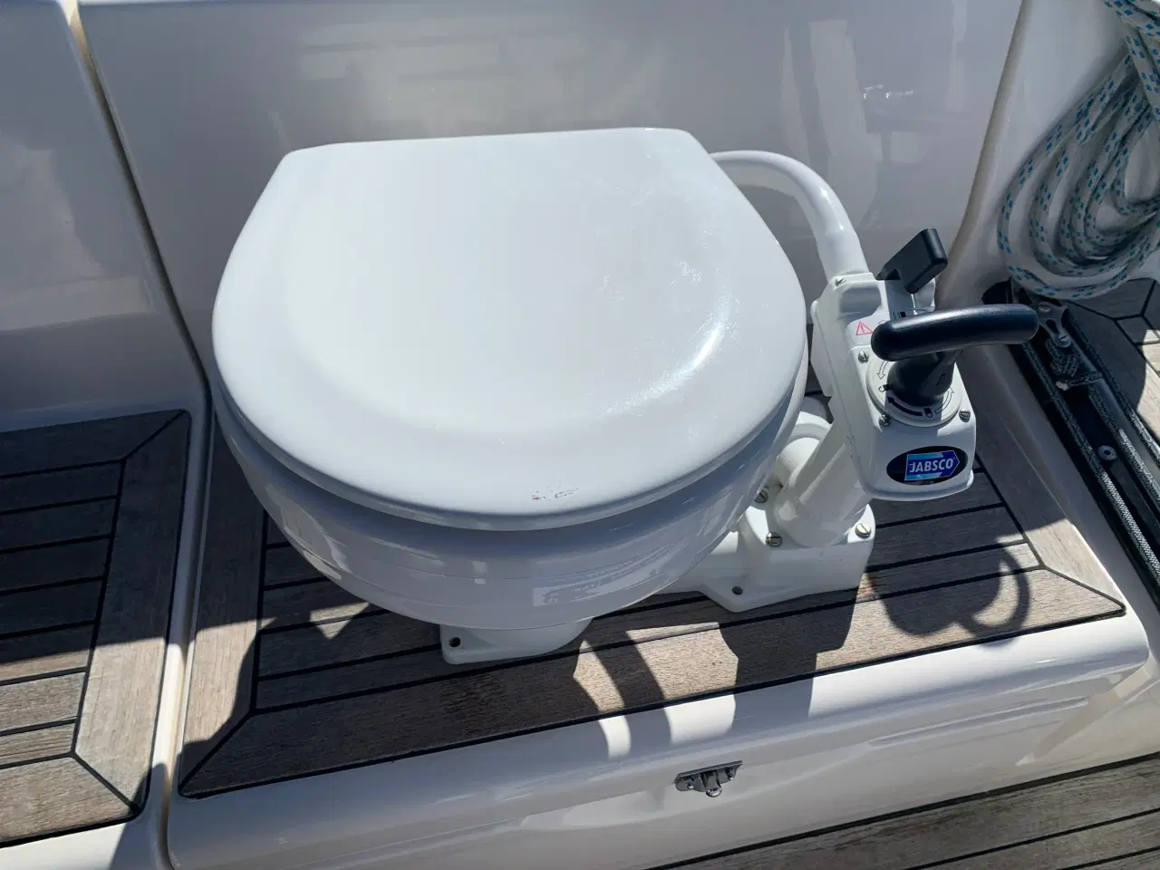 Billede 1 - Jabsco Kompakt Manuelt Marinetoilet (bådtoilet)