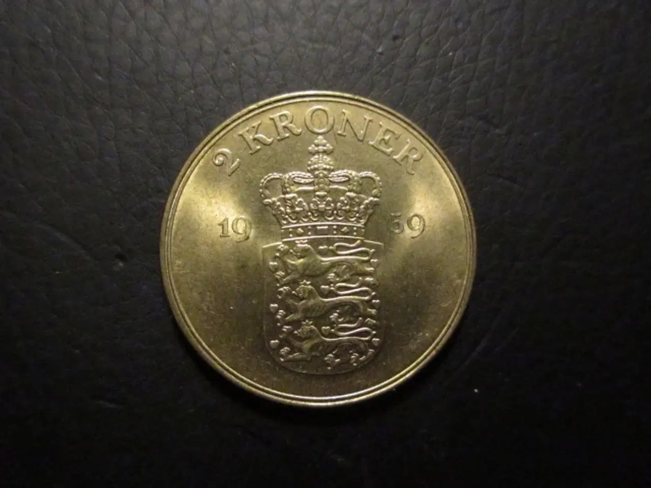 Billede 1 - 2 kr 1959 unc kv. 0