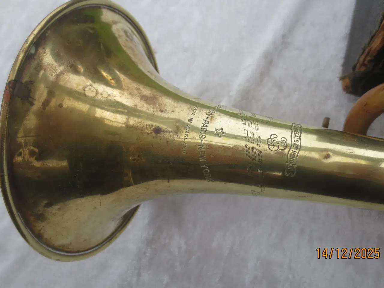 Billede 3 - 1 stk Retro BESSON Trompet