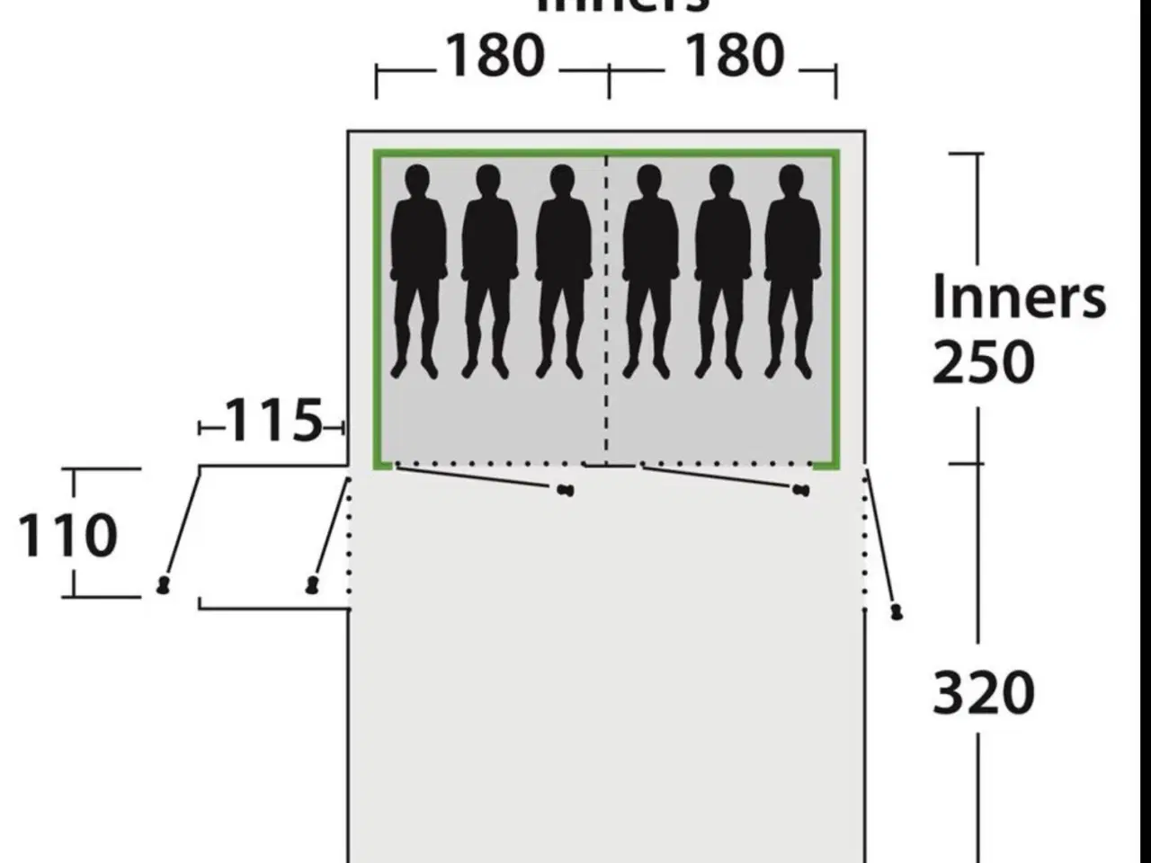 Billede 2 - Telt, Outwell Montana 600