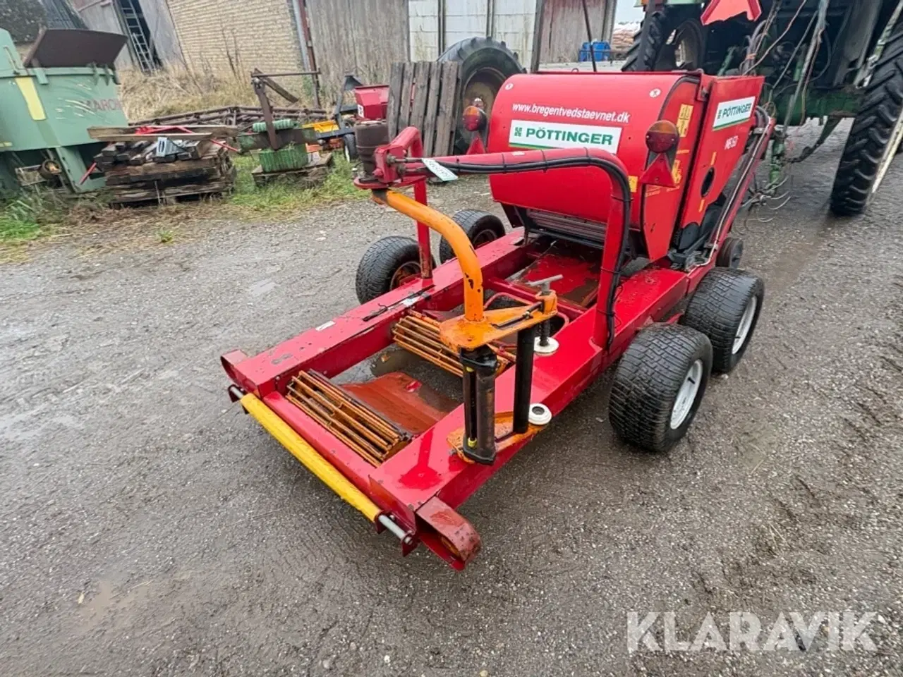 Billede 5 - Combi rundballepresser med wrapper Pöttinger MB60