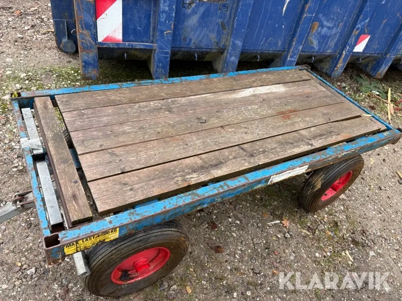 Billede 5 - Trækvogne med løft 3 styk ALIA TOOL