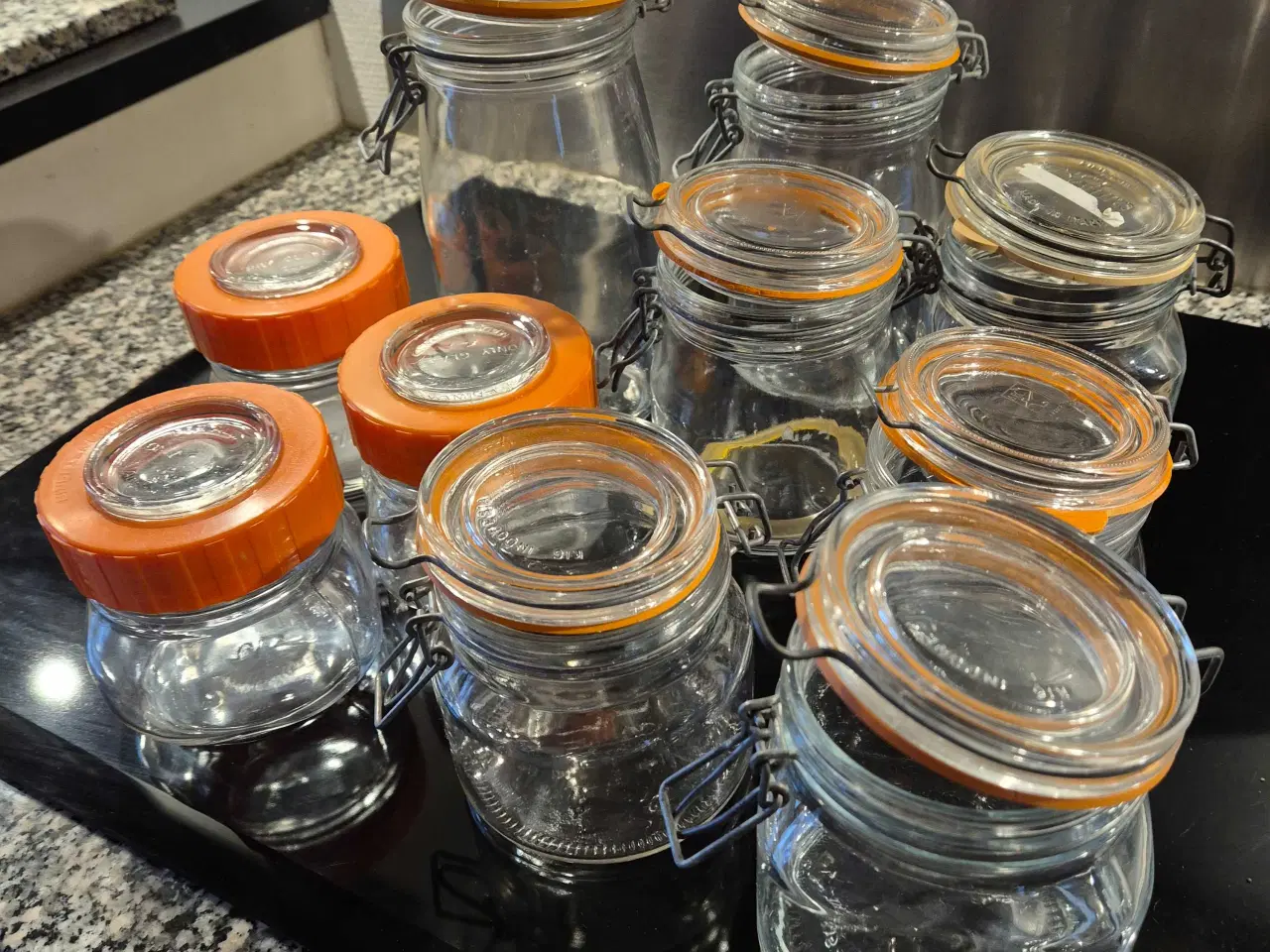 Billede 2 - Opbevarings-/henkogningsglas