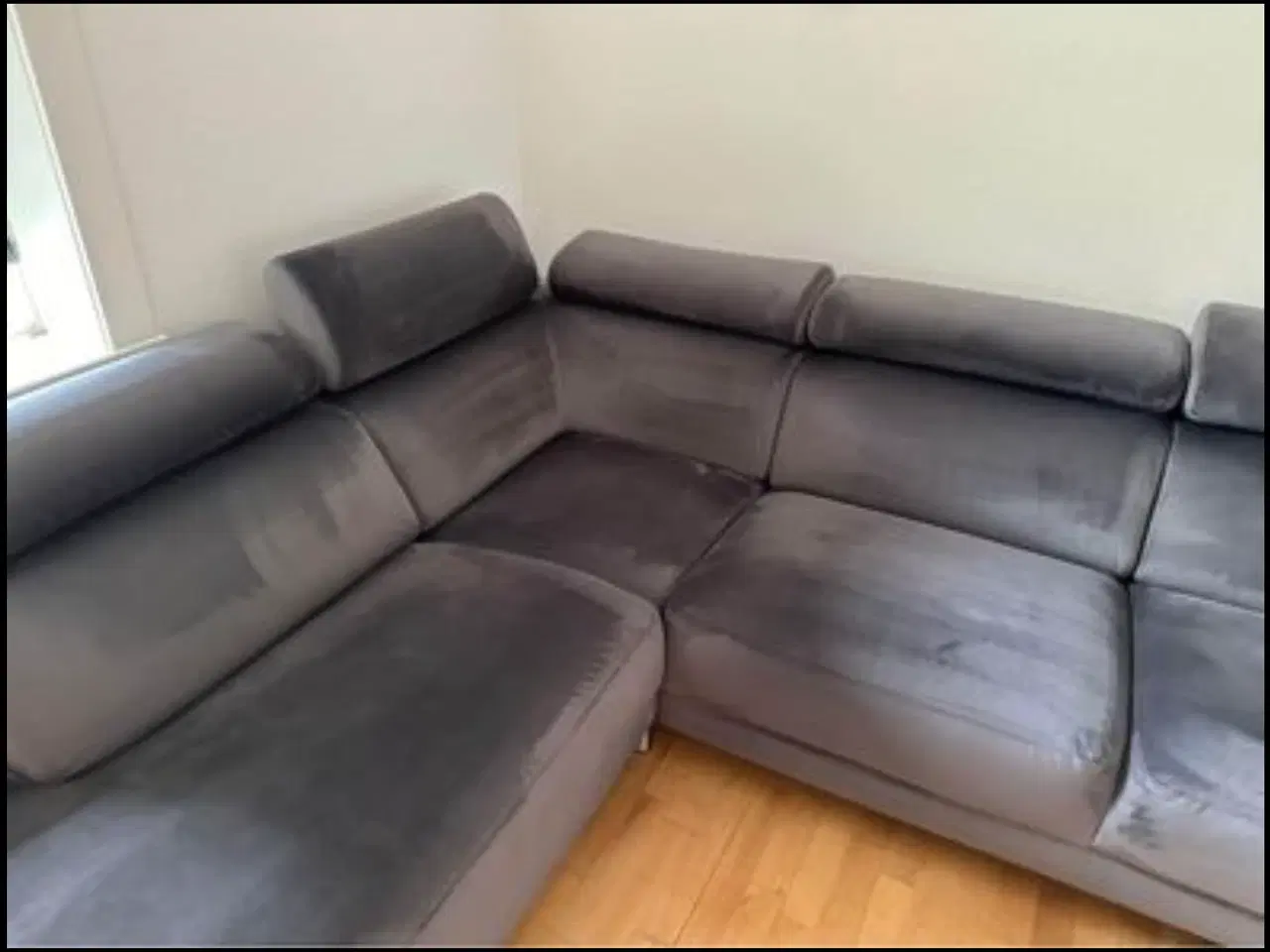 Billede 3 - Dejlig velour sofa