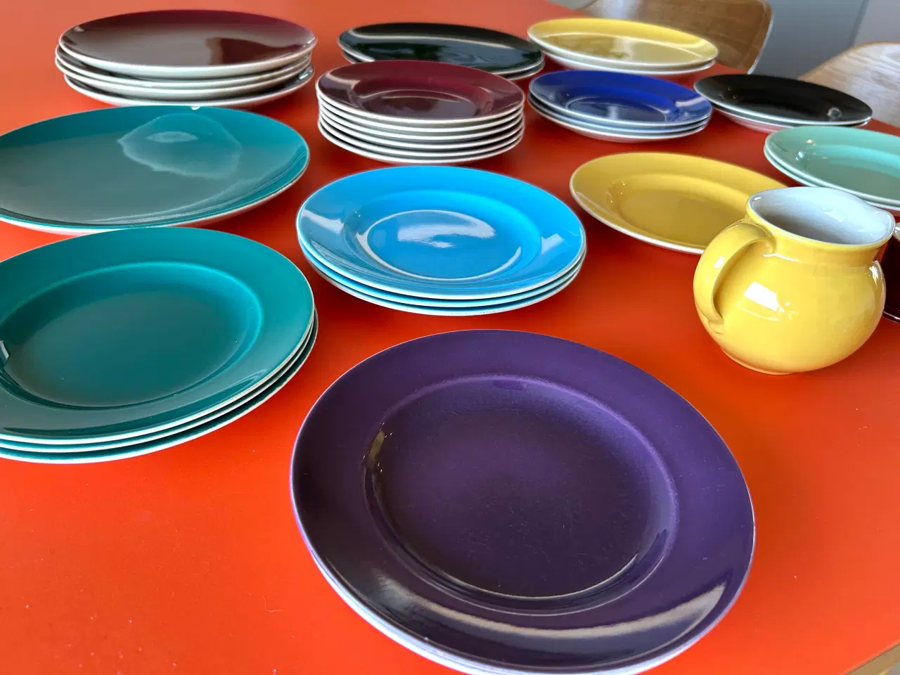 Billede 3 - Confetti stel, 35 dele (Aluminia)