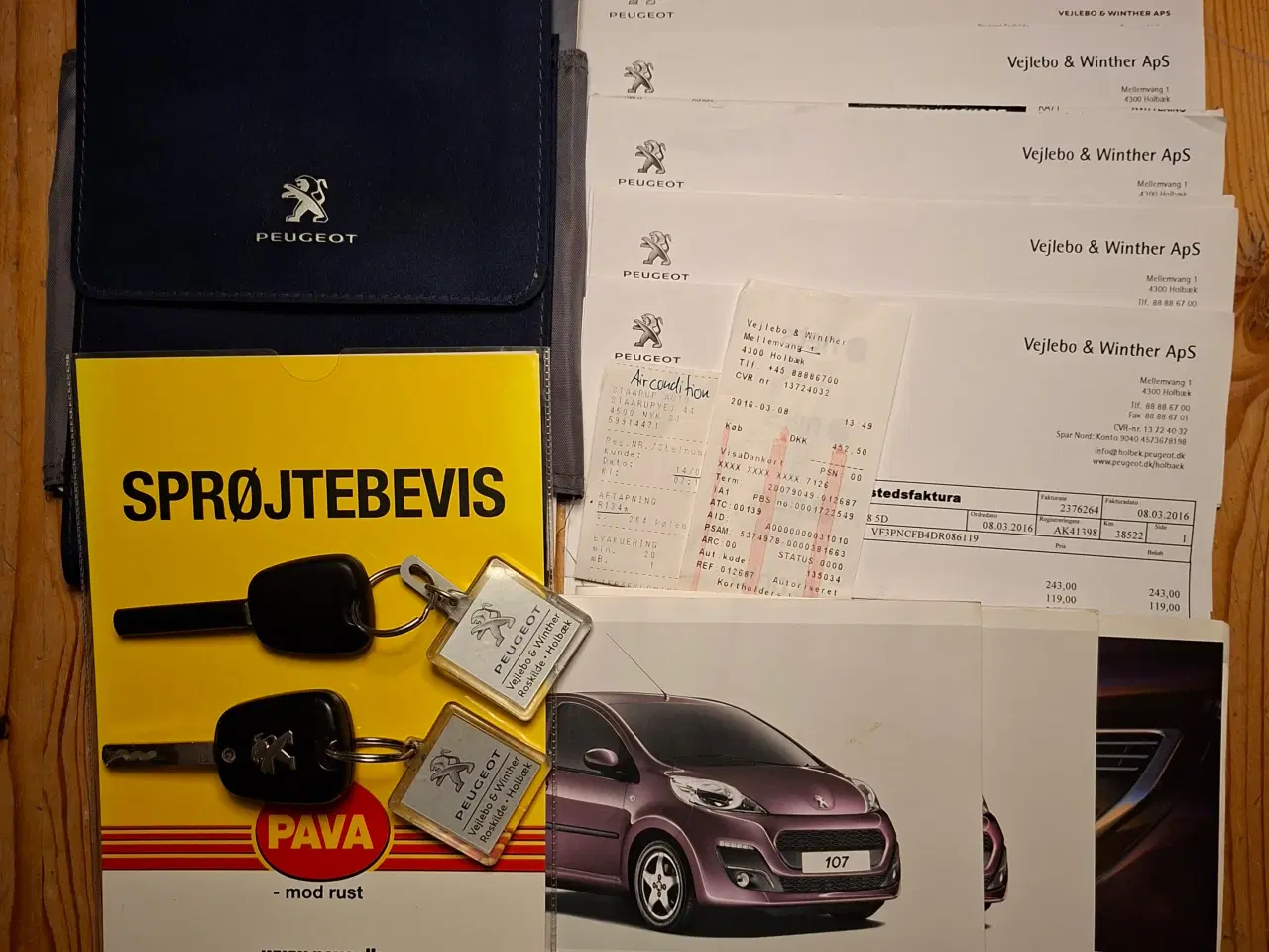 Billede 14 - 1-Ejers Peugeot 107 med fuld servicehistorik