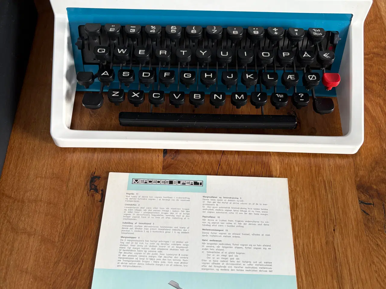 Billede 3 - Super fed Mercedes skrivemaskine retro
