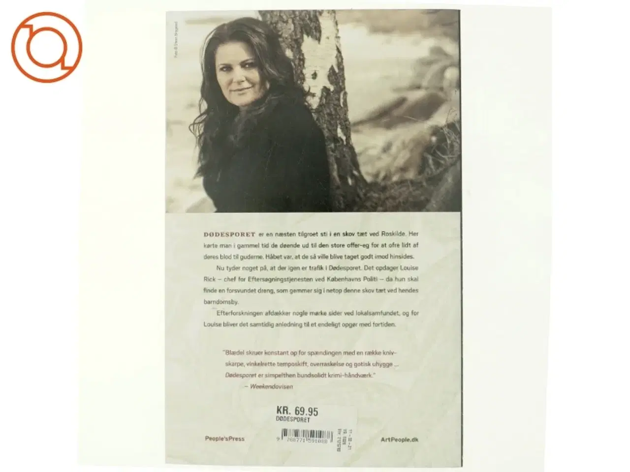 Billede 3 - Dødesporet : krimi af Sara Blædel (Bog)