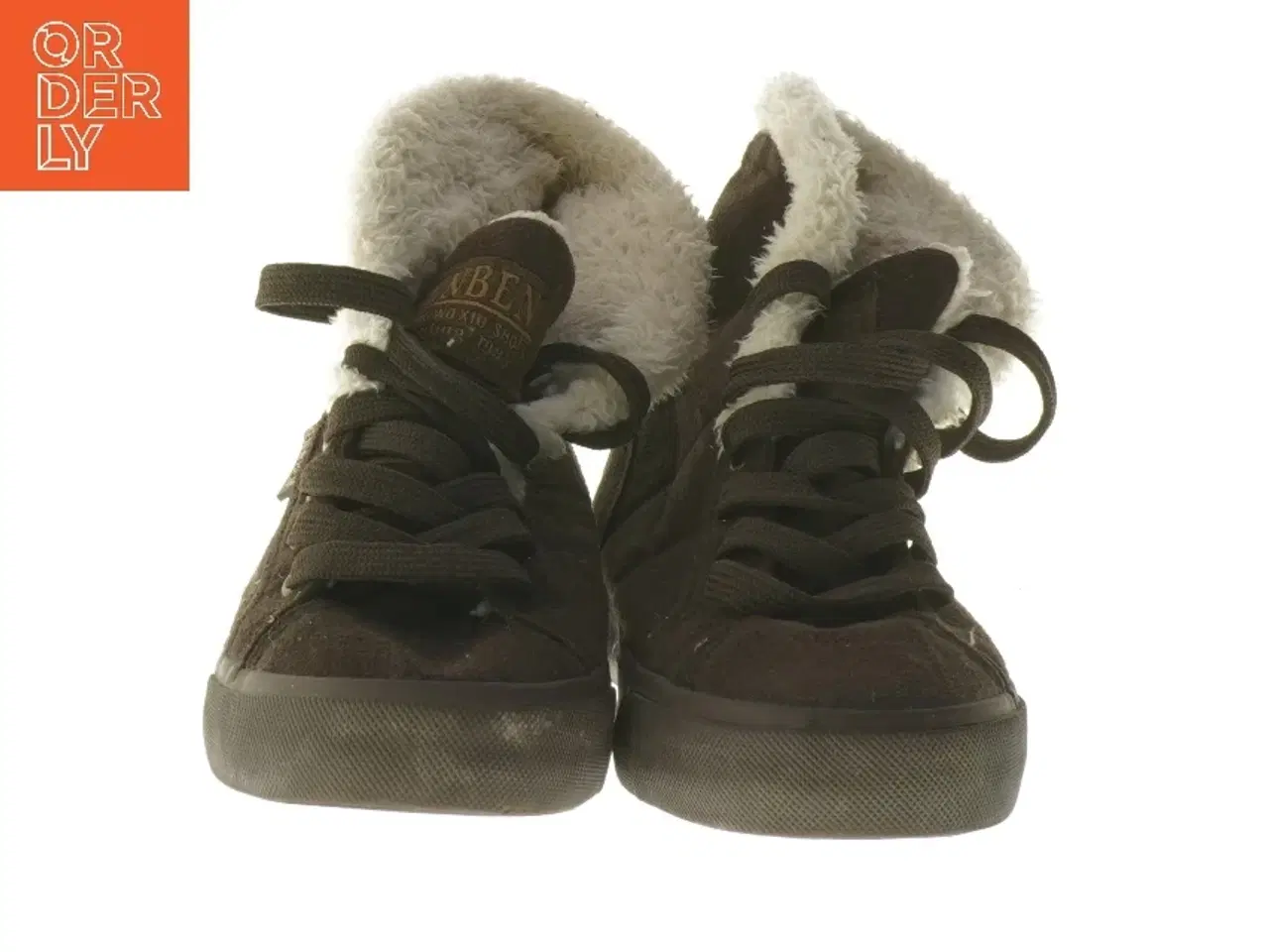 Billede 3 - Brune sneakers med foer fra Ren Ben (str. 37 )
