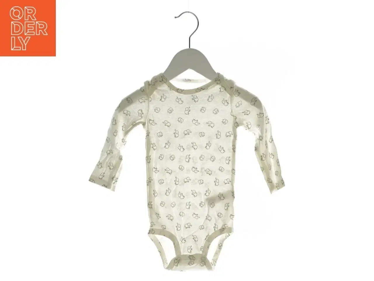 Billede 1 - Langærmet bodystocking fra Carter's (Str. 12 mdr)