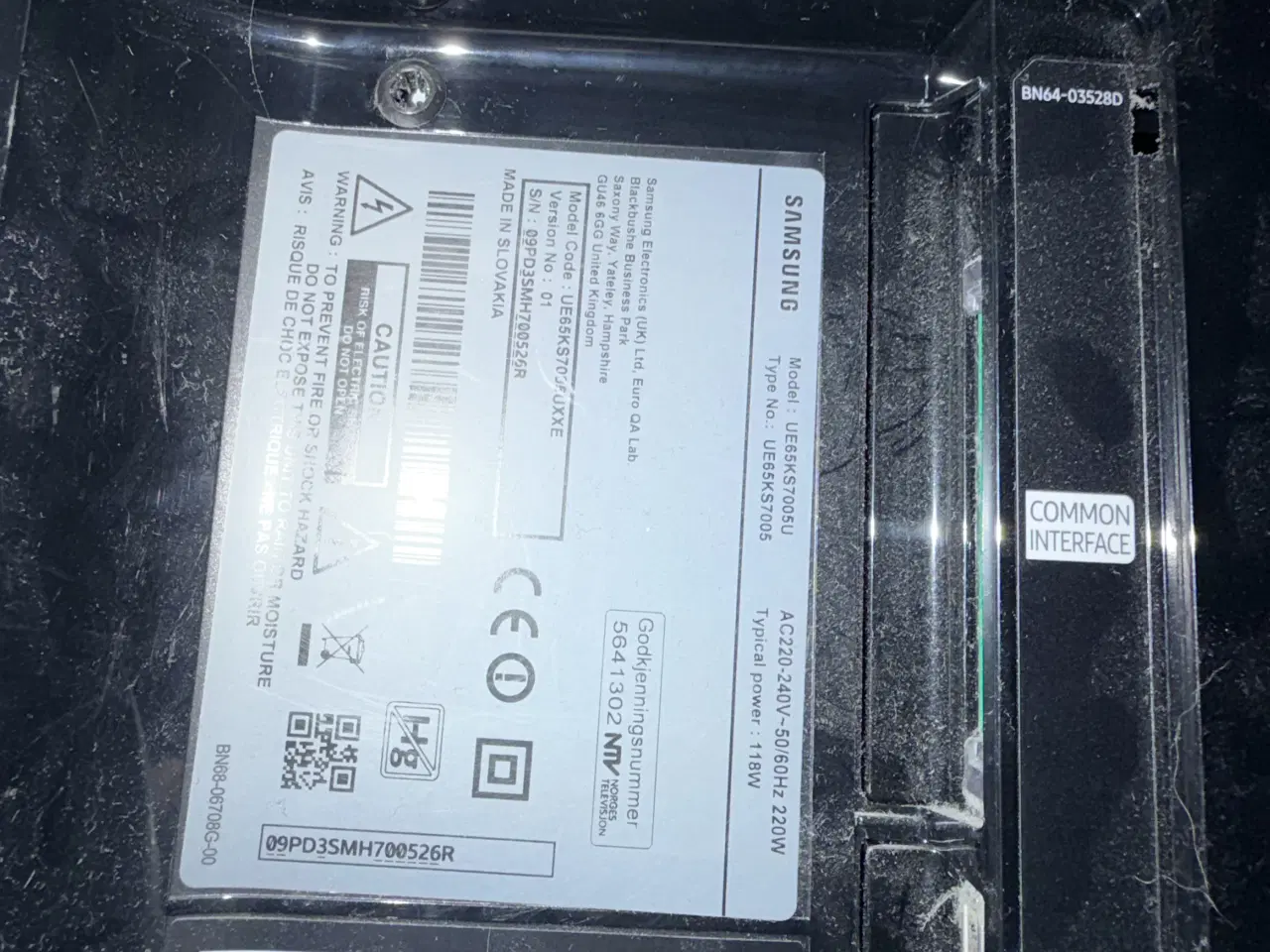 Billede 2 - Samsung 65”