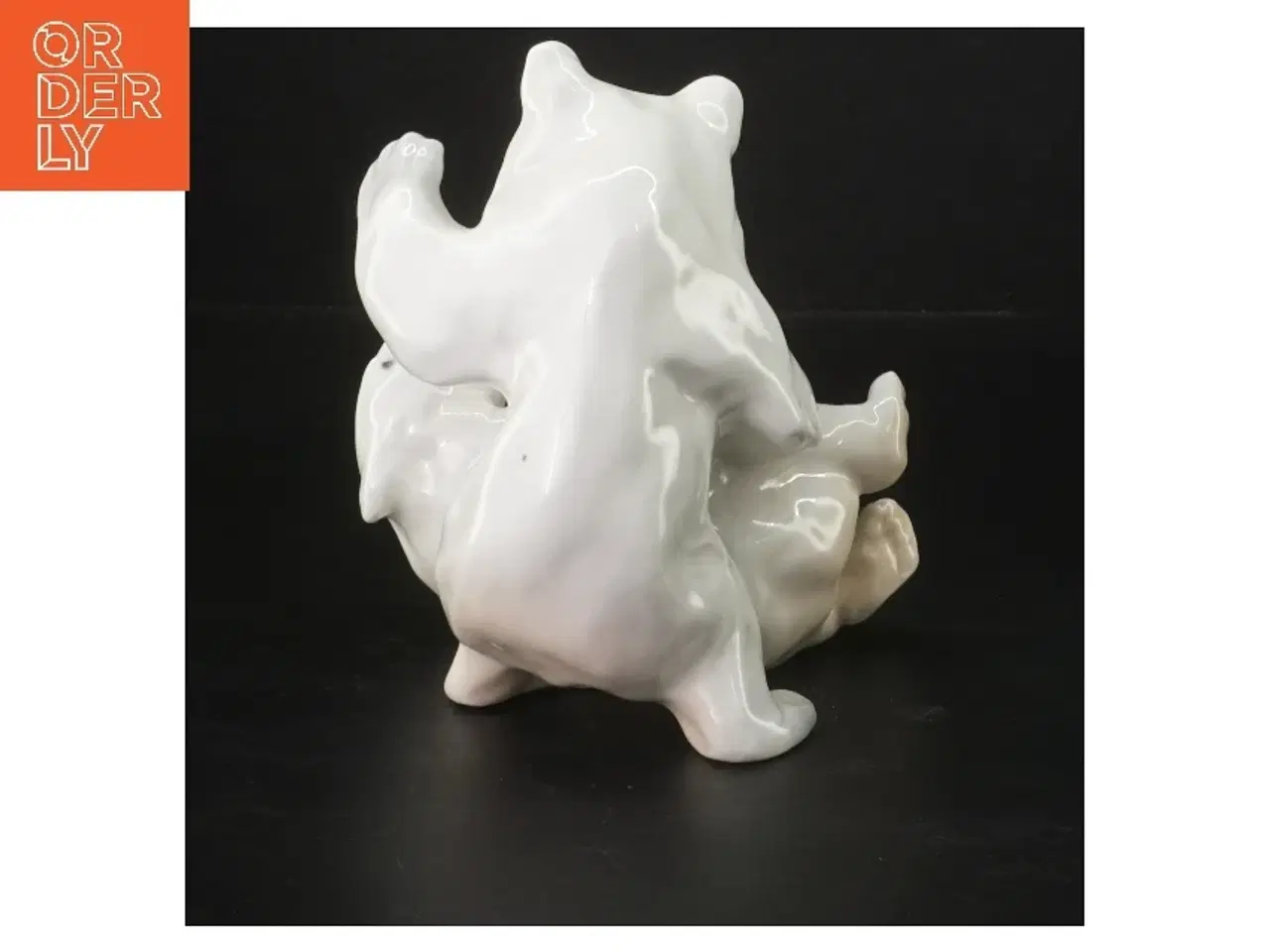 Billede 4 - Porcelænsfigur af legende bjørne fra Royal Copenhagen (str. 15 cm)