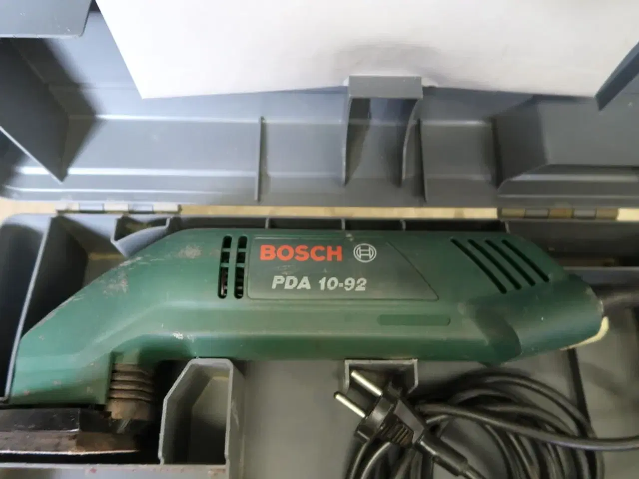 Billede 3 - Slibemaskine BOSCH PDA 10-92, slagboremaskine BOSCH GSB 20-2RE samt vinkelsliber